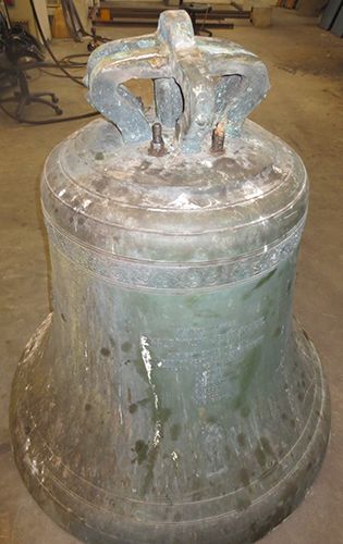 condition of bells before restoration condition of bells before restoration